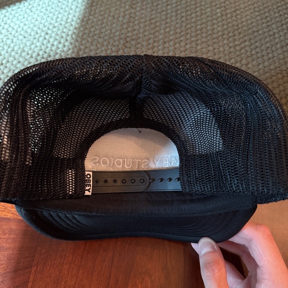 Obey Black Mesh Trucker Hat - Picture 2 of 2